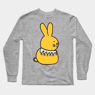 Yellow Easter Bunny Long Sleeve T-Shirt